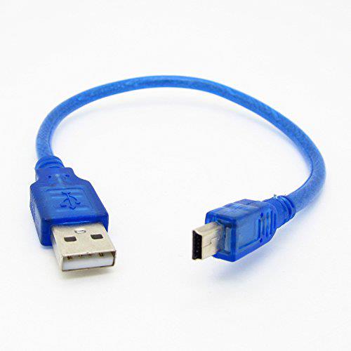 1.64FT 미니 USB 케이블 0.5m 0.3m