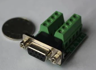 DB9 RS232 485 단자 너트