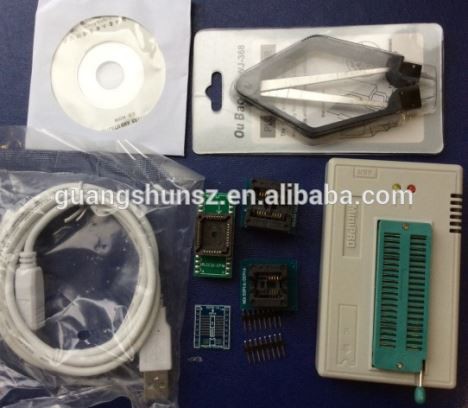 13000 칩 USB 프로그래머 4PCS 소켓 + IC 선택 + 테스트 클립에 TL866A 유니버설 프로그래머 지원